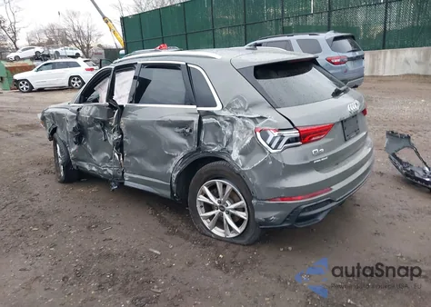 2022 Audi Q3 Premium Plus 45 Tfsi S Line Quattro Tiptronic from USA, damaged, VIN WA1EECF3XN1094555